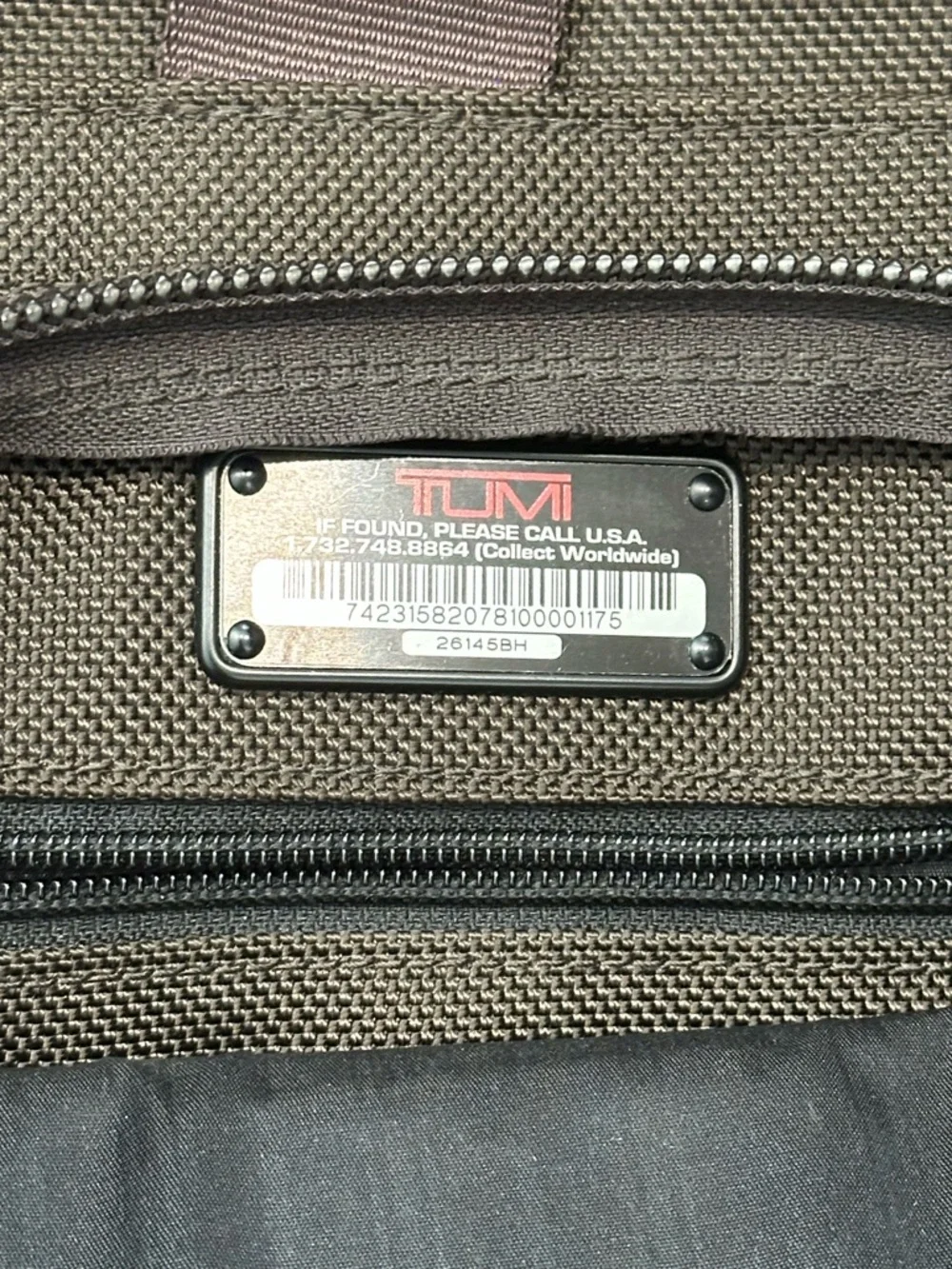 Tumi Laptop Bag in Brown